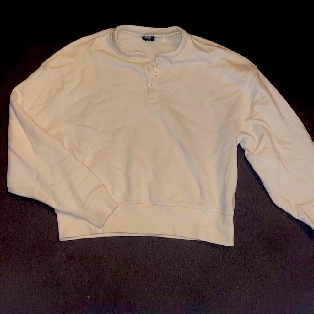 Pacsun cream crewneck